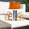 Mind Reader Decorative Geometric Cube Bookends, Modern Book Holders, Office Decor, Metal, Set of 2, Gold